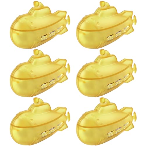 AMI PARTS Universal Humidifier Cleaner Fish for All Humidifiers and Fish Tank, Purifie Water, Soften Hard Water, Prevents Hard Water Build-Up, Humidifier Cleaner Float Submarine(6 Pack)