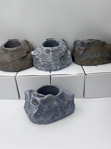 Rough Gray Aquarium Plant Holder - (Rough Gray)