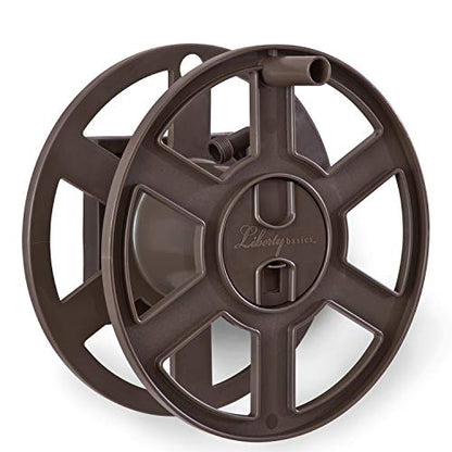 Liberty Basics 510 Wall Mount Hose Reel, Bronze - style: Side Reel