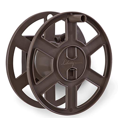 Liberty Basics 510 Wall Mount Hose Reel, Bronze - style: Side Reel