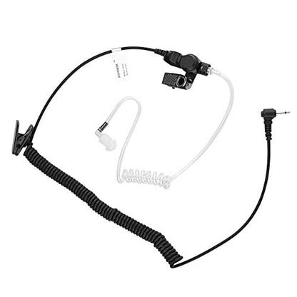 Replacement Acoustic Tube Compatible with Motorola Kenwood Two Way Radio Earpiece or Surveillance Kit Headset (2 Packs) - color: (2 Packs)
