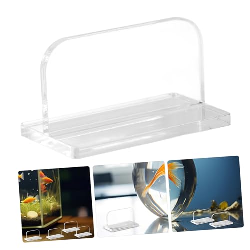 POPETPOP 4Pcs Acrylic Aquarium Lid Handles Multifunctional Fish Tank Cover Parts Easy to Install Secure Grip for Various Aquariums Durable Fish Tank Accessories