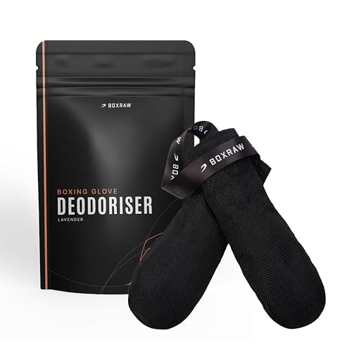 BOXRAW Boxing Glove Deodorizers, Moisture Absorbing Glove Dryer