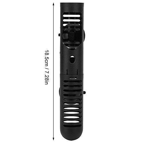 Fish Heater Guard Protector Detachable Fish Heating Rod Plastic Aquarium Heater Protective Cover Guard with Suction Cups(#0)