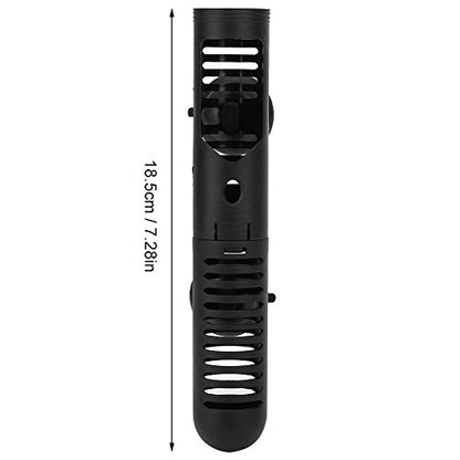 Fish Heater Guard Protector Detachable Fish Heating Rod Plastic Aquarium Heater Protective Cover Guard with Suction Cups(#0)