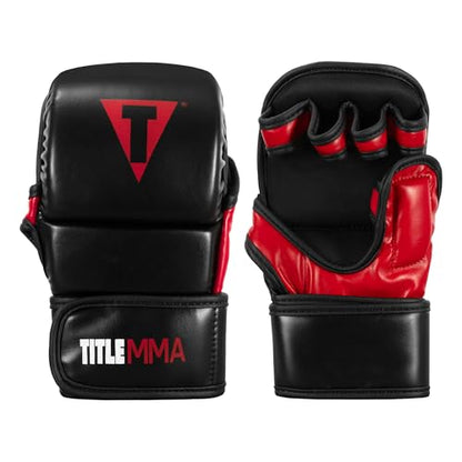 Title MMA Sparring Gloves - size: Large