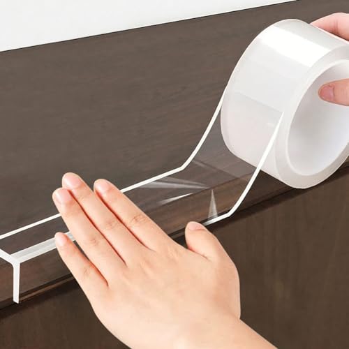 1.57 in x 13.12 FT,Edge Corner Protector Baby Proofing,Soft Clear Furniture Table Corner Guard & Edge Safety Cabinet Door Bumper,Crib Bumpers,Wall Protector - size: 1.57in x 13.12FT