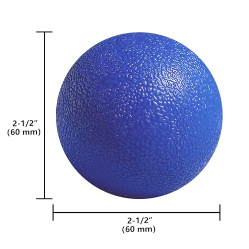 GOGO Massage Lacrosse Ball for Physical Therapy, Myofascial Release, Yoga Deep Tissue, Trigger Point, Muscle Soreness (Green) - color: Green