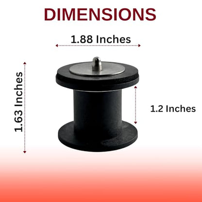 1.5 Inch Check Valve Seat Replacement Compatible With V20-069 | 316 Stainless Steel Seat Base | Compatible With Ortega Check Valve Parts 073503 - style: 1.5" Check Valve Seat 073503