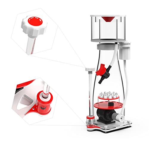 MagTool Aquarium in-Sump DC Protein Skimmer with Controllable DC Pinwheel Pump, Anti-Overflow Design, for Up to 135–185 Gal Reef Tank (N170 Plus) - size: N170 for 135-185Gal
