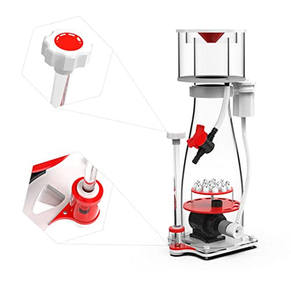 MagTool Aquarium in-Sump DC Protein Skimmer with Controllable DC Pinwheel Pump, Anti-Overflow Design, for Up to 135–185 Gal Reef Tank (N170 Plus) - size: N170 for 135-185Gal