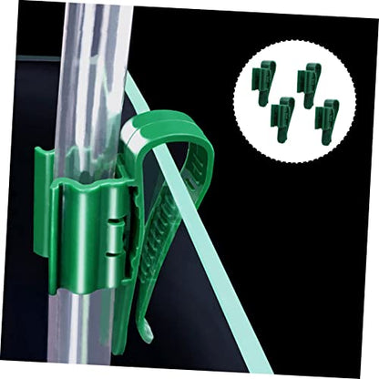 BESPORTBLE 8pcs Fish Tank Clips Aquarium Hose Holder for Changes Firmly Secures Inlet Outlet Simple Installation Saving Water Management