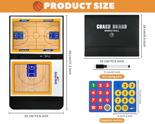 Magnetic Basketball Coaching Board