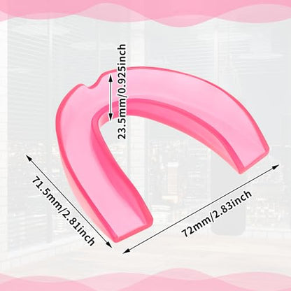 Kathfly 50 Pcs Football Mouth Guards Bulk Sports Mouthpieces - color: Pink