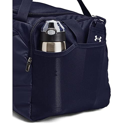 Under Armour Undeniable 5.0 Duffle - color: Midnight Navy (410)/Metallic Silver, size: Small (40L)