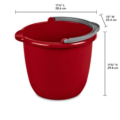 Sterilite 11205812 Spout Pail, 10 Quart