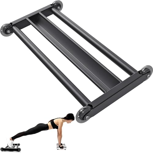 Glute Ham Glider, Hamstring Roller with V Bar - color: Small: 27.5 inches x 15 inches