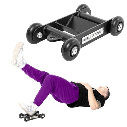 Ab Glider Machine Bells of Steel - Single Floot Glute Ham Developer