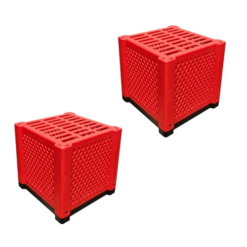 Space Saving Fish Tanks Filter Media Holder PVC Container Organizes Purification Active Carbon Water Purification PVC Filter Media Container for Aquarium