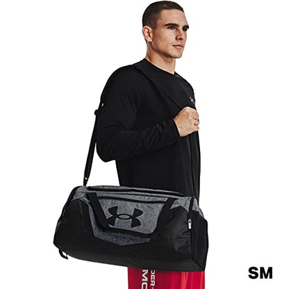 Under Armour Undeniable 5.0 Duffle - color: Pitch Gray Medium Heather (012)/Black, size: Small (40L)
