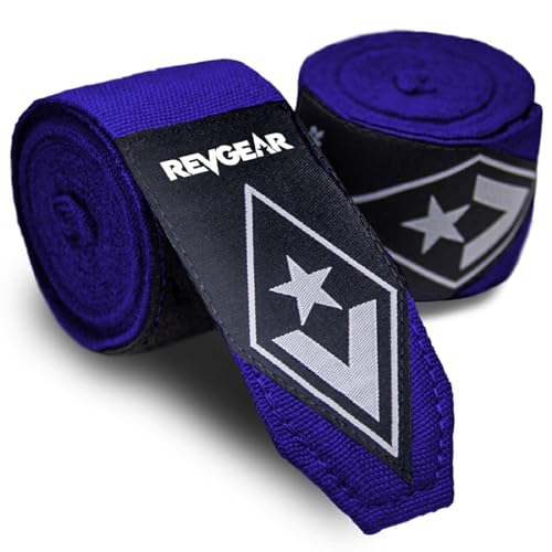 Revgear 2-Inch Wide Elastic Hand Wrap - color: Blue