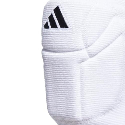 adidas Unisex-Adult Elite Knee Pad - color: White/Black, size: Large