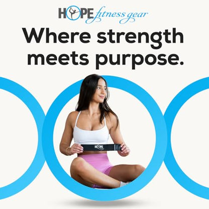 Mini Resistance Bands Set, 5 Booty & Loop Bands for Glutes, Legs & Full-Body Workouts, Includes Carry Bag and Exercise Guide, Heavy-Duty and Portable for Home
