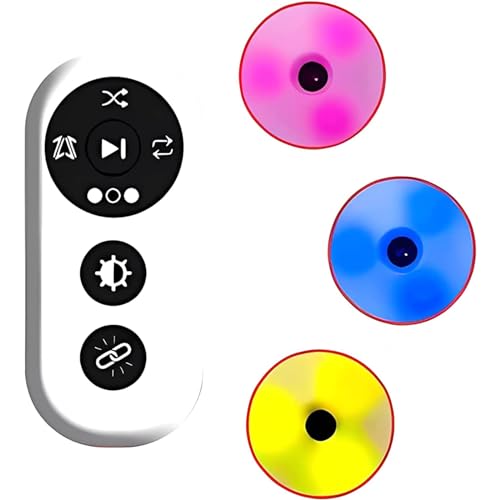 McbeAn Reaction Training Light, Agile Reaction Training Kit with Remote Control, 4 Training Modes, 4 Light Colors, Improve Balance/Reaction/Agility/Speed/Cognition, for Physical Training - size: 3 Light