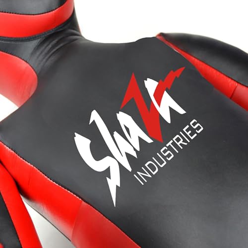 SHAZA MMA BJJ Wrestling Grappling Dummy Bag, Partially Filled, with Sandbags - size: 48 inches|120 cm