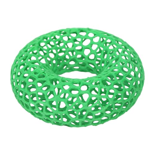 Shrimp Cave - anxlety Relief Secure Shelter, Round Hollow Design Fish Habitat, Submerged Breeding Tube Enclosure, Smooth Ceramic Material Hideaway | for Aquatic Pets Aquariums Tanks Betta Play Resting - color: Green