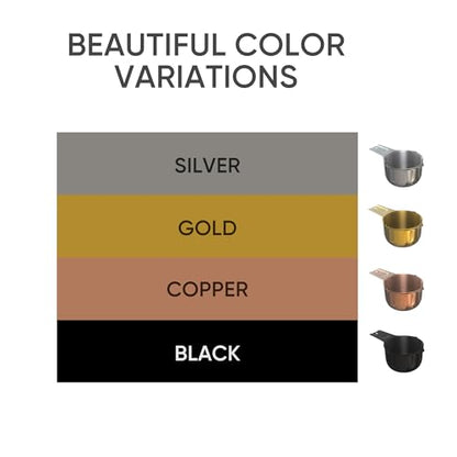 Color Up 1 Cup Measuring Cup (240 ml) – Premium Copper Stainless Steel, Accurate for Wet & Dry Ingredients, Embossed Markings, Easy-Pour Spouts, Dishwasher-Safe, Kitchen Essential - size: 1 Cup (240 ml) Copper