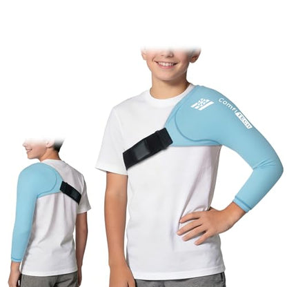 ComfiTECH Youth Shoulder Arm Ice Pack Wrap for Young Pitchers, Medium - size: Medium