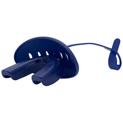 ADAMS USA 3-In-1 Lip Protector Varisty Mouth Guard with Strap - color: Royal Blue