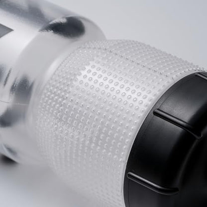 Fabric GRIPPER 750 ml High-grip Cycling Water Bottle BPA-Free Plastic with Silicone Mouthpiece and Non-slip Surface - size: 25.4 Ounces