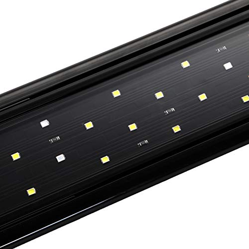 AQUANEAT LED Aquarium Light Full Spectrum 12 Inch Fish Tank Light Fresh Water