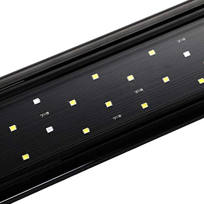 AQUANEAT LED Aquarium Light Full Spectrum 12 Inch Fish Tank Light Fresh Water