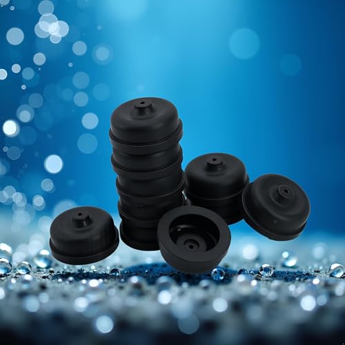 10Pcs Aquarium Diaphragm Air Pump Accessories EPDM Rubber Oxygen Pump Replacement Parts for Aquarium Fishing Oxygen Pump, Pumps and Filters