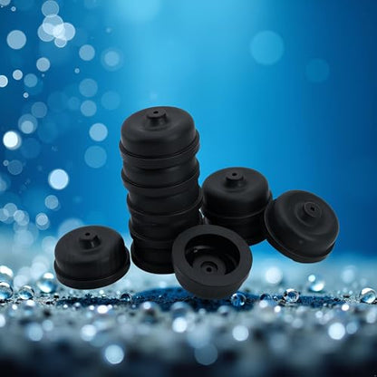 10Pcs Aquarium Diaphragm Air Pump Accessories EPDM Rubber Oxygen Pump Replacement Parts for Aquarium Fishing Oxygen Pump, Pumps and Filters