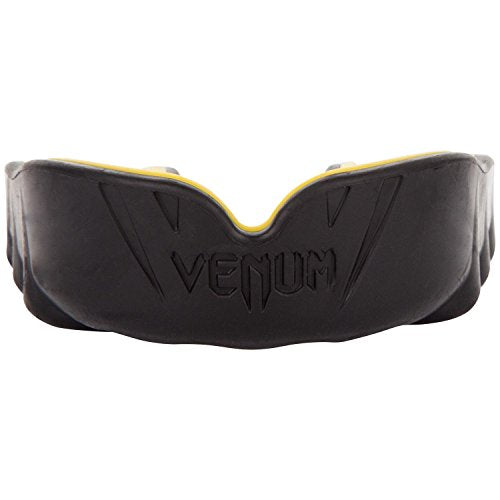 Venum Challenger Mouthguard - Black/Yellow - color: Black/Yellow, size: Adult