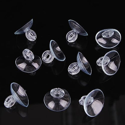Leadigol 10 PCS Aquarium Pipe Suction Cups,Cup Holder Sucker 10 PCS Aquarium Suction Sucker 4mm/6mm Pump Airline Tube Air Pumps Accessories for Fish Tank