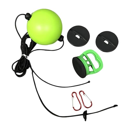Yiju Boxing Reflex Ball, Double End Punching Ball for Hand-Eye Coordination, Home MMA Workout Trainer for Adults and Kids