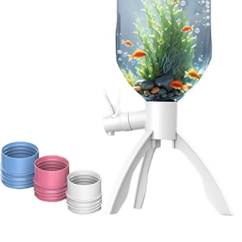 Water Bottle Stand, Portable Inverted Bottled Water Dispenser Holder Mineral Water Bucket Rack with Water Spout, for Camping, Hiking and Picnic