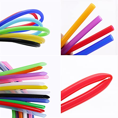 Mdingbao-Silicone Hose Tube 1 Meter Colorful Flexible Silicone Tube ID 2mm X 4mm OD Food Grade Non-Toxic Rubber Hose Soft Pipe Connector, High Temperature Resistance (Color : Sky Blue)