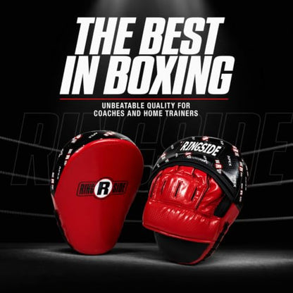 Ringside Apex Punch Mitt - color: White/Blue