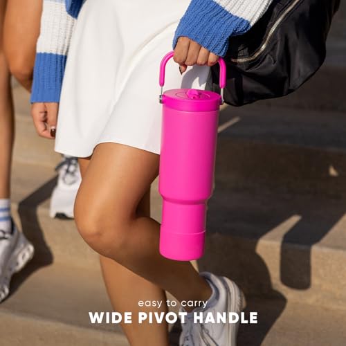 Simple Modern Tumbler with Handle, Water Jug | 40oz | Gray - color: -Ice Gray, size: 40 Ounces