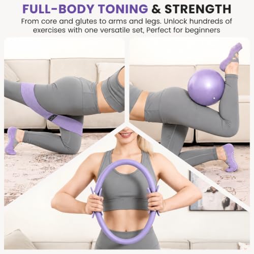 At Home Pilates Kit for Home Workouts, Pilates Set, Pilates Equipment