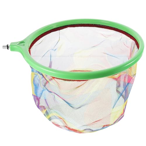 GANAZONO Rainbow Eva Fish Net and Aquarium Mesh, 25cm Nano Fishing Landing Net for Fish Tank Cleaning and Filter, Suitable for Shrimp and Small Aquatic Pets