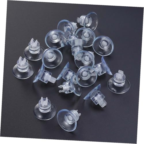 YARNOW 18pcs Aquarium Suction Cup Clips and Rubber Clamps for Fish Tank Airline Tube Holder with Strong Grip, Sturdy Silicone Material, Suitable for Air Pump Accessories in Freshwater