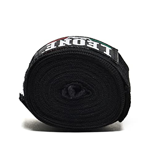 LEONE 1947, Hand Wraps Black - color: black, size: 3,5 m