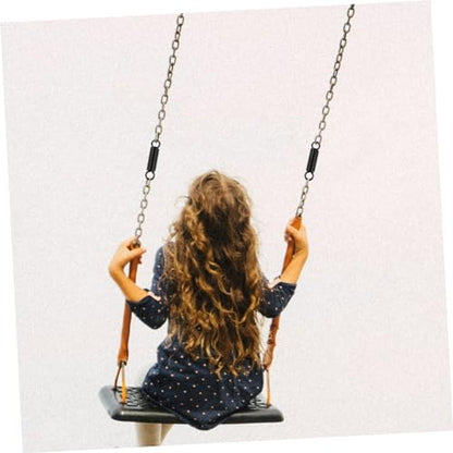 POPETPOP 1 Set Hammock Chair Spring Set Heavy Duty Metal Swing Spring Kit for Outdoor Indoor Use Sturdy Construction Low Noise for Swinging Chairs Punching Bags and Hanging Plants